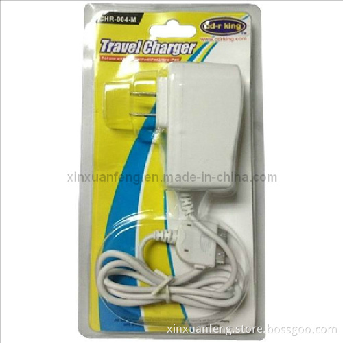 Travel Caharger with Cable for iPad/iPhone (XF-DC-013)